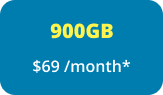 900GB $69/month